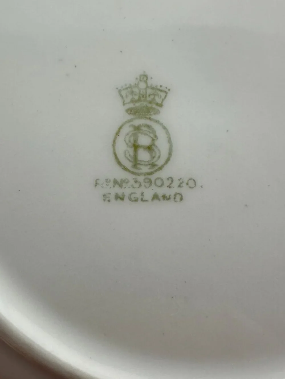 ANTIQUE SAMUEL RADFORD PORCELAIN TEA TRIO FROM FANTON ENGLAND #390220 SET FOR 6